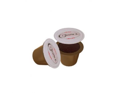 FILTER, TOP AND BOTTOM LID COMPOSTABLE. OXYGEN AND MOISTURE BARRIER FOR NESPRESSO®, A MODO MIO®, DOLCE GUSTO® AND OTHER KIND OF CAPSULES